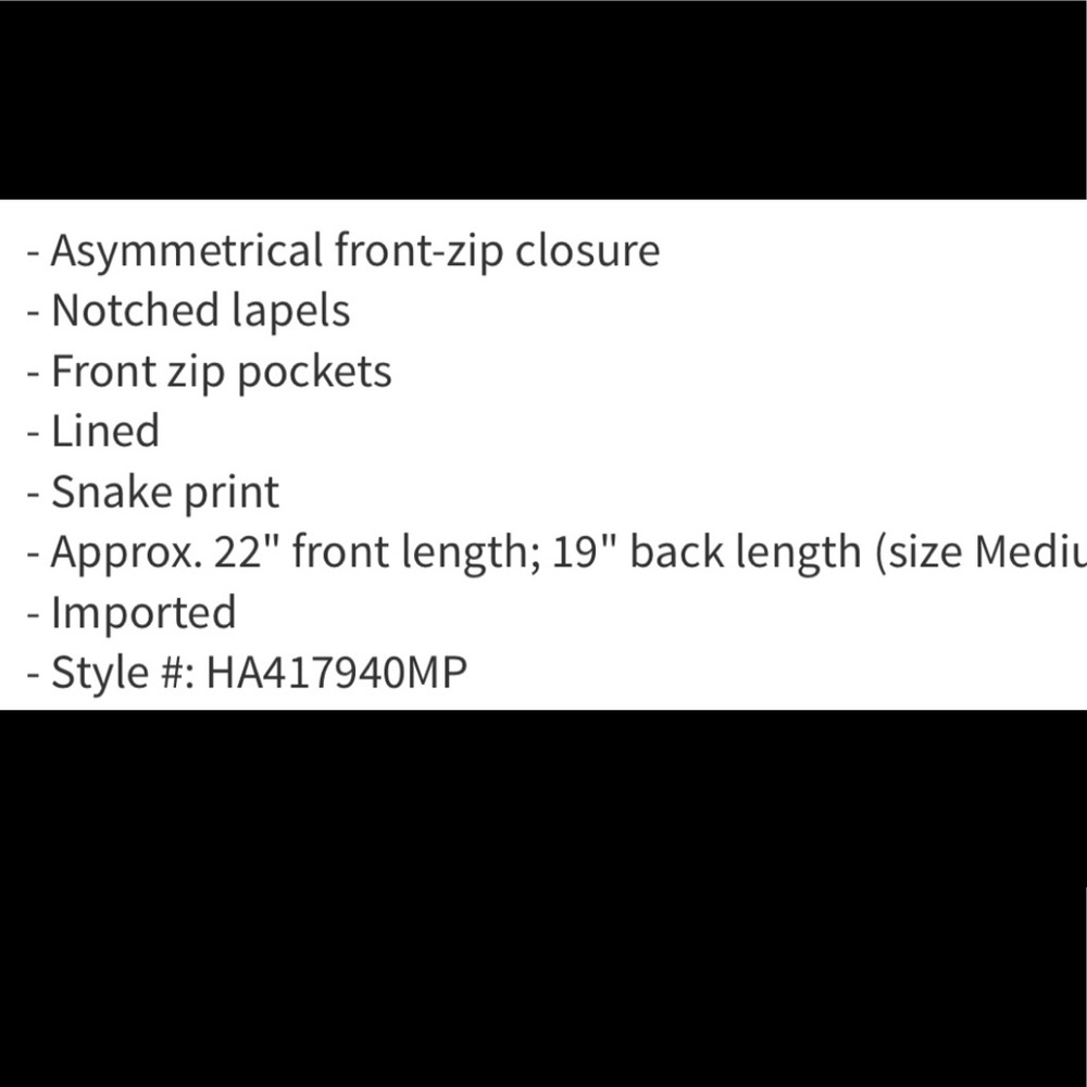 (Blanknyc) Anaconda Leather Jacket Gem